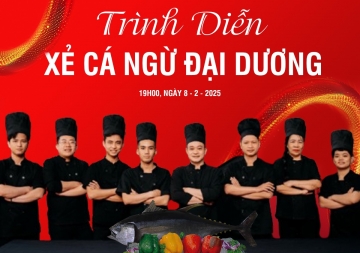 TRÌNH DIỄN PHILE CÁ NGỪ ĐẠI DƯƠNG